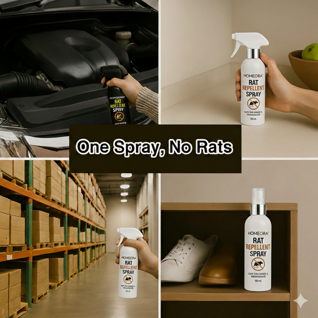 Rat Repellent Spreay | BUY 1 GET 2 FREE!