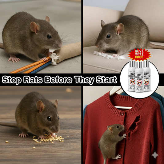 Rat Repellent Spreay | BUY 1 GET 2 FREE!