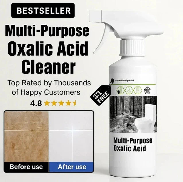 Multi-Purpose Oxalic Acid Stain Removal Spray, Buy 1 Get 1 Free (200ML)