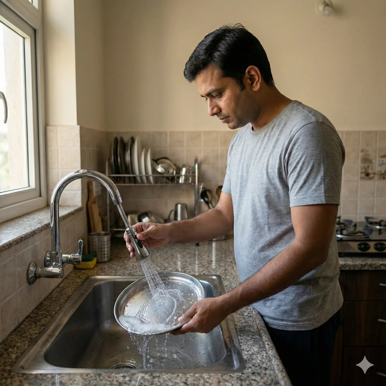 Flexible Tap Extension | Rotate, Rinse & Save Water | Easy Fit for Any Sink