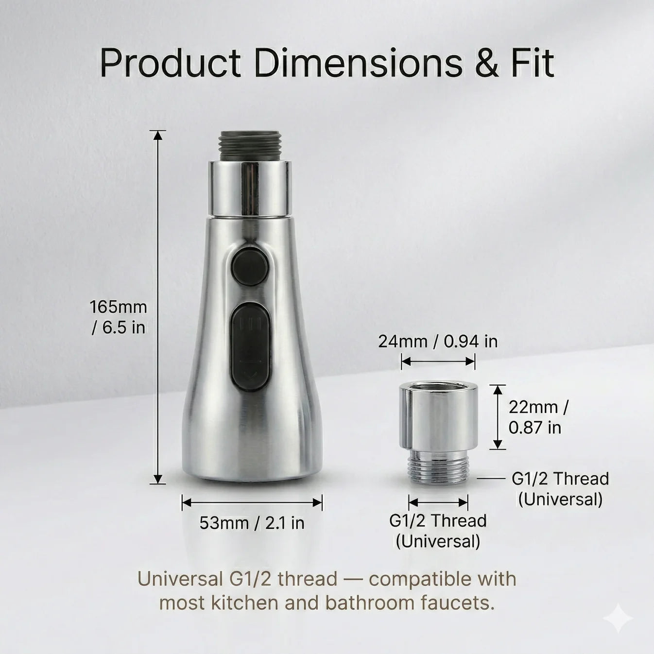 Flexible Tap Extension | Rotate, Rinse & Save Water | Easy Fit for Any Sink